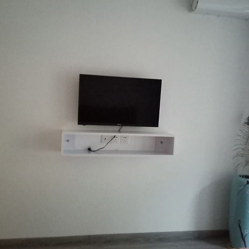 Scandinavian Wood TV Media Stand Matte Finish Media Console with Shelves Clearhalo 'furn' 'furn_tv_stands_entertainment_centers' 'Furniture' 'Living Room Furniture' 'TV Stands & Entertainment Centers' 'TV Stands & Media Storage Furniture' 'tv_stands_entertainment_centers' 1200x1200_686ade52-6ac9-42f3-97a9-b21656527ee8
