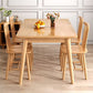 Solid Wood Dining Table Set 1/2/5/7 Pieces Dining Set for Kitchen