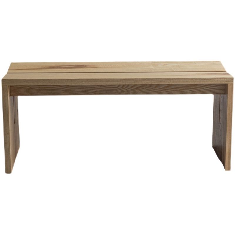 Modern Backless Seating Bench Solid Wood Rectangle Bench for Restaurant Clearhalo 'Benches' 'Chairs & Seating' 'furn' 'furn_benches' 'Furniture' 'Living Room Furniture' 1200x1200_68719072-84b5-4557-8c57-61142a68529a