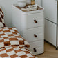 Contemporary White Night Table with 2/3/4 Drawers for Bedroom