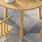 Modern Style Dining Table Round Rubberwood Dining Table for Home Use Clearhalo ' dining_table' 'Dining Tables & Seating' 'Dining Tables' 'furn' 'furn_dining_table' 'Furniture' 'furniture_dining_table' 'Kitchen & Dining Furniture' 'kitchen&dining_furn' 'kitchen' 'kitchen_dining_table' 1200x1200_6876ac65-c655-4e6b-9fad-73c861aac2a5