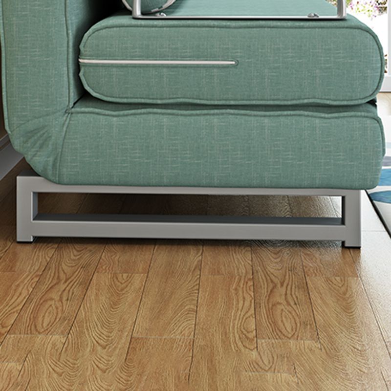 枕付きの現代的なコンバーチブルアームレスベッドソファソファ