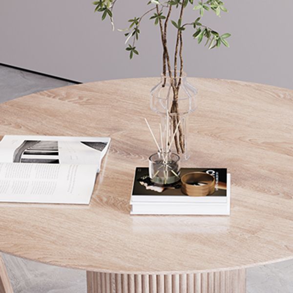 Solid Wood Round Table for Restaurant Modern Wood Table with Pedestal Base Clearhalo ' dining_table' 'Dining Tables & Seating' 'Dining Tables' 'furn' 'furn_dining_table' 'Furniture' 'furniture_dining_table' 'Kitchen & Dining Furniture' 'kitchen&dining_furn' 'kitchen' 'kitchen_dining_table' 1200x1200_687fd68d-12b5-437e-8275-b12d121c3444
