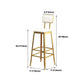 1/7/9/11 Pieces Rectangular Bar Set Gorgeous Style Marble Table with Bar Stools Clearhalo 'Bar Furniture' 'furn' 'furn_home_bar_bar_sets' 'Furniture' 'Home Bars & Bar Sets' 'home_bar_bar_sets' 'Kitchen & Dining Furniture' 1200x1200_68815721-92ef-4a44-986b-32ae44b9b4e8