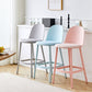 Contemporary Low Back Indoor Armless Plastic Bar Stool with Footrest Clearhalo 'Bar Furniture' 'Bar Stools' 'bar_stools' 'furn' 'furn_bar_stools' 'Furniture' 'Kitchen & Dining Furniture' 1200x1200_68850867-c97c-40db-9745-4c698d50fe7b