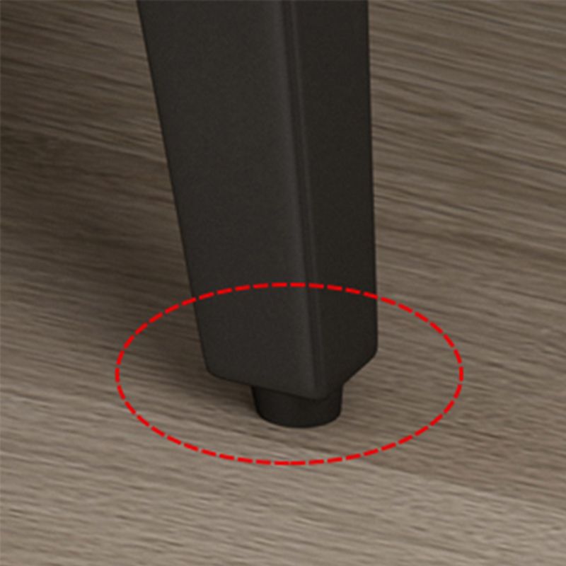 Comobilismo per letto contemporaneo in pelle con cabine da comodino con cassetti