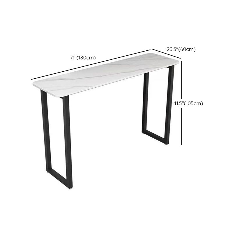 Industrial Pub Dining Set 1/3/5 Pieces Rectangular Bar Stool and Table Set Clearhalo 'Bar Furniture' 'furn' 'furn_home_bar_bar_sets' 'Furniture' 'Home Bars & Bar Sets' 'home_bar_bar_sets' 'Kitchen & Dining Furniture' 1200x1200_6889a311-03d2-44c4-9831-5f6d914aab19
