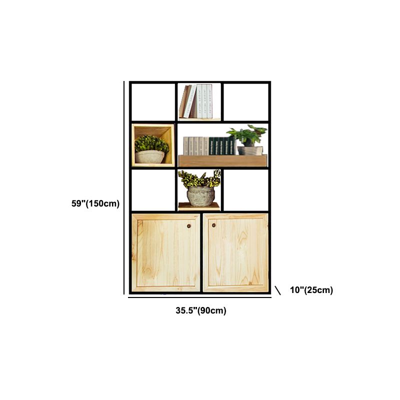 Mid-Century Modern Wine Bottle Rack Rubberwood Freestanding Wine Bottle Holder Clearhalo 'furn' 'furn_wine_racks' 'Furniture' 'Kitchen & Dining Furniture' 'Wine Racks' 'wine_racks' 1200x1200_688a7f8d-28f3-4f27-82ed-0da8d1611055