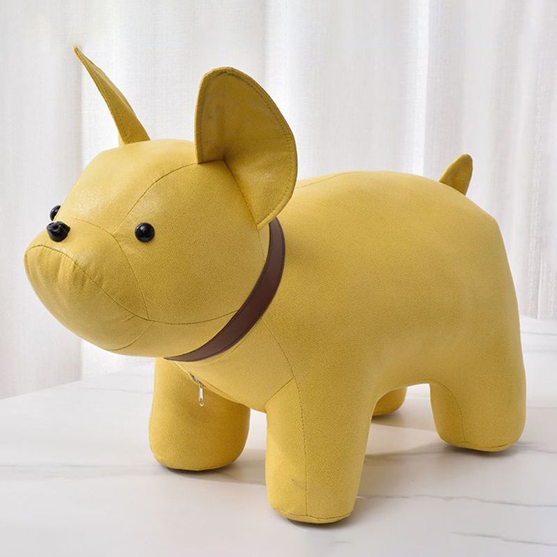 Fabric Pouf Solid Color Animal Shape Stain Resistant Modern Pouf Ottoman Clearhalo 'furn' 'furn_ottomans_poufs' 'Furniture' 'Living Room Furniture' 'Ottomans & Poufs' 'ottomans_poufs' 1200x1200_689308dd-a9d2-4a90-a224-156e082d006f