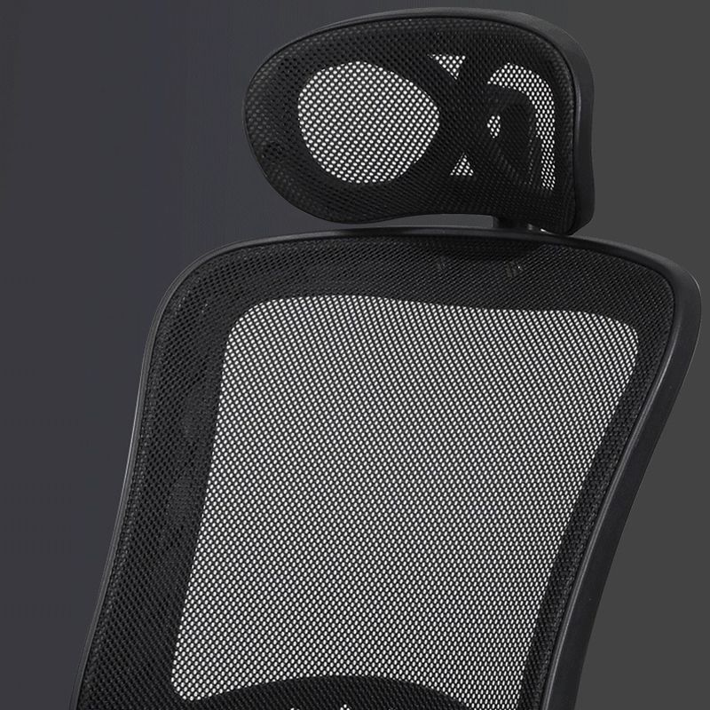 Silla de oficina giratoria de brazo ajustable silla ejecutiva moderna