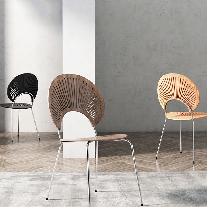 Industrial Style Dining Side Chair Metal Open Back Dining Chairs for Kitchen Clearhalo ' kitchen&dining_furn' 'Dining Chairs' 'Dining Tables & Seating' 'dining_chair' 'furn' 'furn_dining_chair' 'Furniture' 'furniture_dining_chair' 'Kitchen & Dining Furniture' 'kitchen' 1200x1200_689a514d-48ee-4abf-aa53-2ab2b5931150