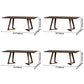 Contemporary Rectangle Dining Table Pine Solid Wood Table with Double Pedestal for Dining Room Clearhalo ' dining_table' 'Dining Tables & Seating' 'Dining Tables' 'furn' 'furn_dining_table' 'Furniture' 'furniture_dining_table' 'Kitchen & Dining Furniture' 'kitchen&dining_furn' 'kitchen' 'kitchen_dining_table' 1200x1200_689c6dd3-95fd-40f0-a402-53c217a89d30