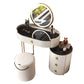 Glass Top Makeup Vanity Desk Lighted Mirror Vanity Dressing Table Set Clearhalo 'Bedroom Furniture' 'furn' 'furn_makeup_vanities' 'Furniture' 'Makeup Vanities' 'makeup_vanities' 1200x1200_689ccb7c-7a1b-4fda-9e50-fecf0e7b80ba