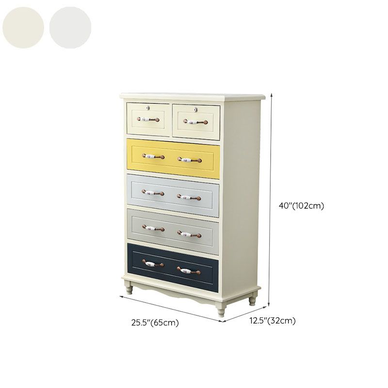 Glam Chest Bedroom Solid Wood Storage Chest in White with Drawers Clearhalo 'Bedroom Furniture' 'Dressers & Chests' 'dressers_chests' 'furn' 'furn_dressers_chests' 'Furniture' 1200x1200_689f9554-175c-4141-91bb-4acba37d1ff3