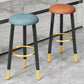 Scandinavian Home Backless Stool Matte Finish Upholstered Bar Stools Clearhalo 'Bar Furniture' 'Bar Stools' 'bar_stools' 'furn' 'furn_bar_stools' 'Furniture' 'furniture_bar_stools' 'Kitchen & Dining Furniture' 1200x1200_68a05f55-2167-44bb-b1ef-9991efb822ff