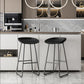 Contemporary Bucket Counter Bar Stool Armless Plastic Bar Stool with Footrest, Iron Base Clearhalo 'Bar Furniture' 'Bar Stools' 'bar_stools' 'furn' 'furn_bar_stools' 'furniture_bar_stools' 'Kitchen & Dining Furniture' 'kitchen&dining_furn' 'kitchen' 'kitchen_furn' Furniture' 1200x1200_68a15f9d-7a1a-4125-9f4e-856cdc957cdb