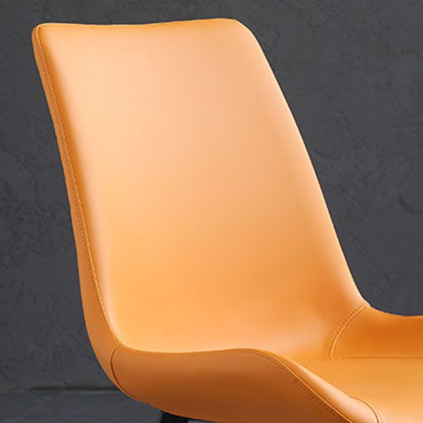 Sedie da pranzo senza braccio sedie da cucina in pelle finta industriale per sala da pranzo