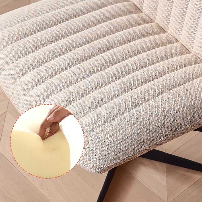 Office Swivel Lounge Chair Armless Solid Color Chair with Cushion Clearhalo 'Accent Chairs' 'accent_chairs' 'Chairs & Seating' 'furn' 'furn_accent_chairs' 'Furniture' 'Living Room Furniture' 1200x1200_68aa2f89-280b-4a36-8338-6f9374b24509