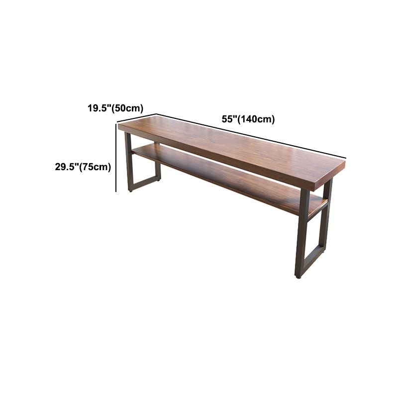 Solid Wood Office Desk Contemporary Style Writing Desk for Home and Office Clearhalo 'furn' 'furn_office_desk' 'Furniture' 'Office Desks' 'Office Furniture' 'office_desk' 1200x1200_68ac6e14-c63f-4124-aea4-d4cca0339a97