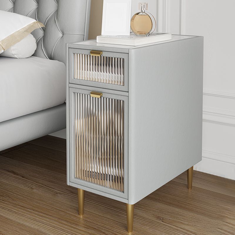 Moderne -Schublade Aufbewahrung Nachttisch Massivholz Bett Nachttisch