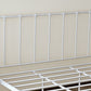 Poster Metal Bed 41 inch With Headboard and Footboard Rectangular Headboard