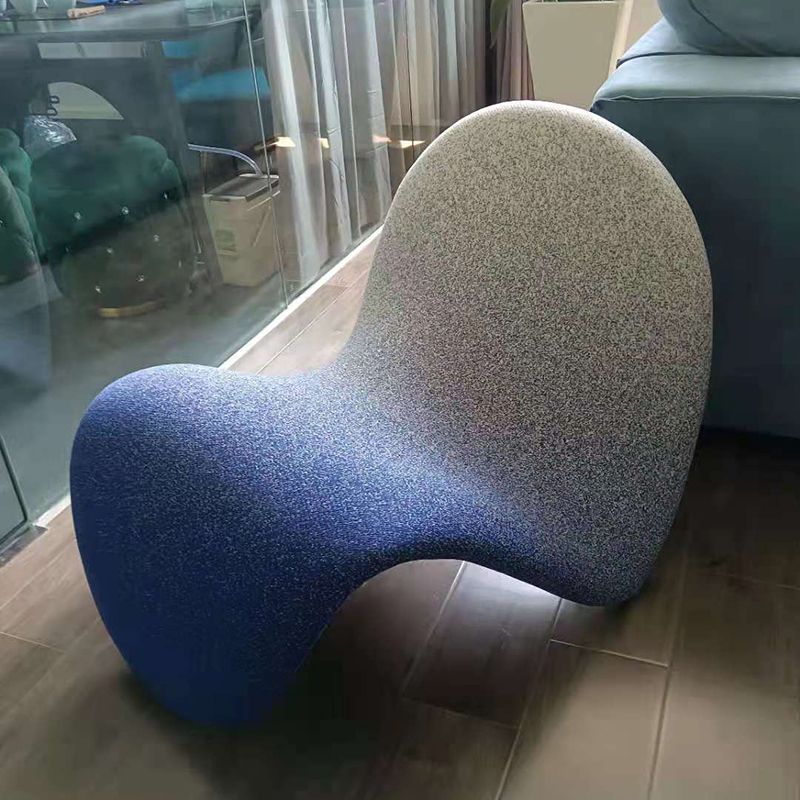 30,7 "L x37.4" W x24.8 "H Plai de dos serré sans bras pour salon