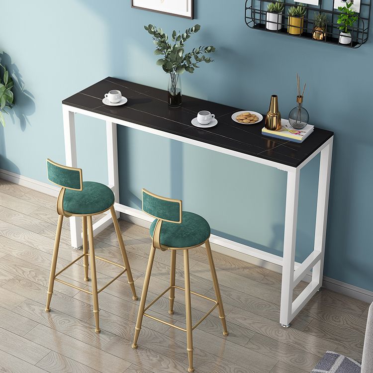 Modern Style Bar Table Stone Top 42-inch Height Pub Table for Dining Room Clearhalo 'Bar Furniture' 'Bar Tables' 'bar_tables' 'furn' 'furn_bar_tables' 'Furniture' 'furniture_bar_tables' 'Kitchen & Dining Furniture' 1200x1200_68b5b9b5-243e-4a72-b4a3-d7a96a305ddf
