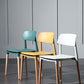 Contemporary Style Plastic Dining Chair Open Back Dining Side Chairs for Kitchen Clearhalo ' kitchen&dining_furn' 'Dining Chairs' 'Dining Tables & Seating' 'dining_chair' 'furn' 'furn_dining_chair' 'Furniture' 'furniture_dining_chair' 'Kitchen & Dining Furniture' 'kitchen' 1200x1200_68b5ea45-be3b-445a-a906-5d0be597441c