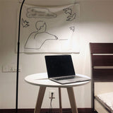 3 Legs End Table Natural/black/white Round Wood Side End Table Clearhalo 'Coffee & Accent Tables' 'End & Side Tables' 'end_side_table' 'Furniture' 'furniture_end_side_table' 'Living Room Furniture' 1200x1200_68b7d3dc-982b-4e78-8c23-f4c7a1bd0217