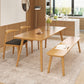 Modern massief houten meubels 1/2/4/6/7 PCS Standaardhoogte eetkamertafel set