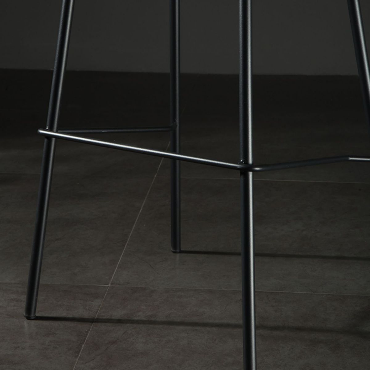 Contemporary Style Low Back Upholstered Bar Stool with Metal Legs Clearhalo 'Bar Furniture' 'Bar Stools' 'bar_stools' 'furn' 'furn_bar_stools' 'Furniture' 'Kitchen & Dining Furniture' 1200x1200_68bb0e0a-6e62-4a9e-a1e0-5317b348ea46