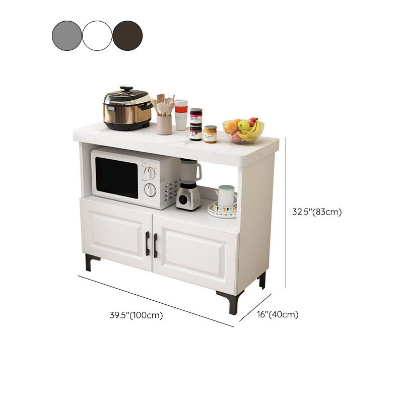 Moderne stijl keukeneiland tafel dubbelzijdig kast keukeneiland