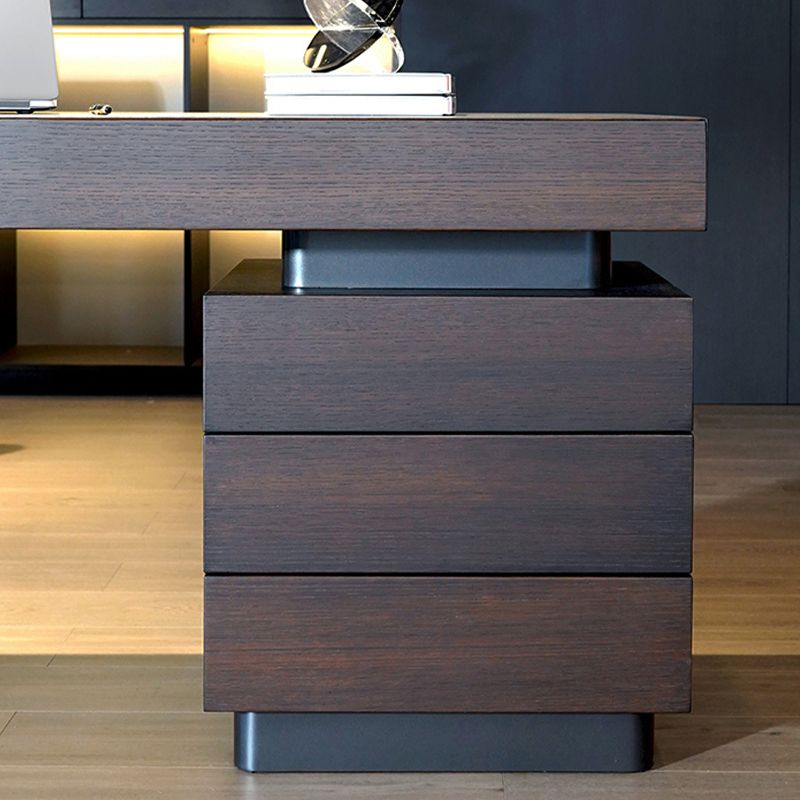 Rectangle Stone Top Bureau bureau de style industriel de style industriel pour le bureau