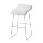 Freiform-Stehtisch-Set, 1/3/5-teilig, Bartisch und Hocker mit weißem Metallsockel