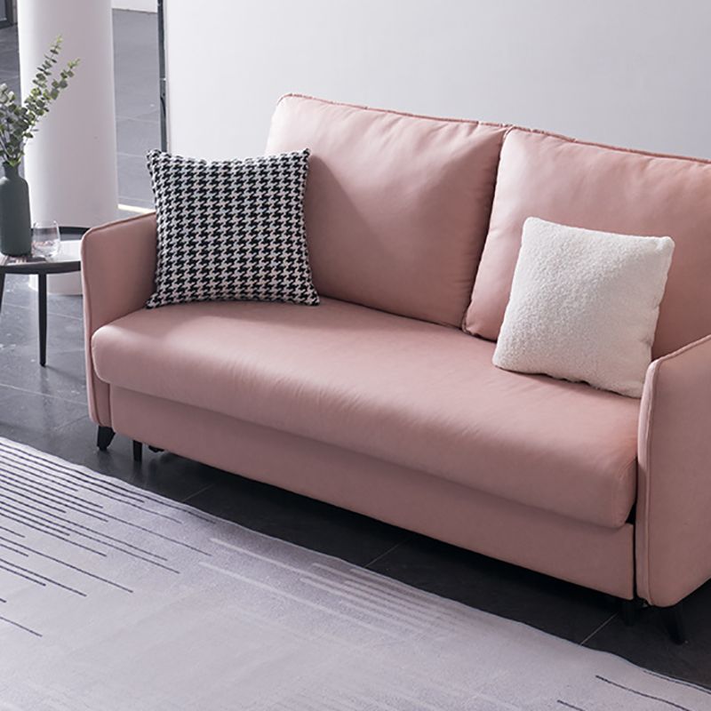 Vaste kleur bank bed lederen bank vierkante armbank bodem voor appartement