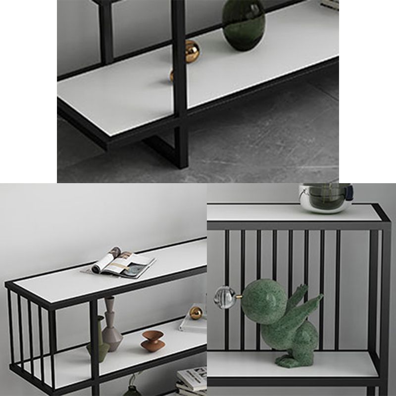 Modern Style Etagere Bookcase Open Back Metal Home Bookshelf Clearhalo 'Bookcases' 'furn' 'furn_bookcases' 'Furniture' 'furniture_bookcases' 'Office Furniture' 1200x1200_68c855f2-a601-4e1d-831d-5d18446ee9ed