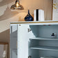 Sideboard in stile glam Sideboard da pranzo in legno con porte per soggiorno