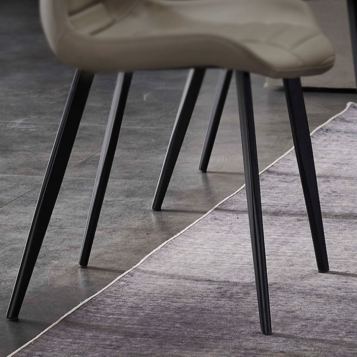 Designer 1/4/5/7 pezzi Set da tavolo da pranzo set di dinette top in pietra bianca