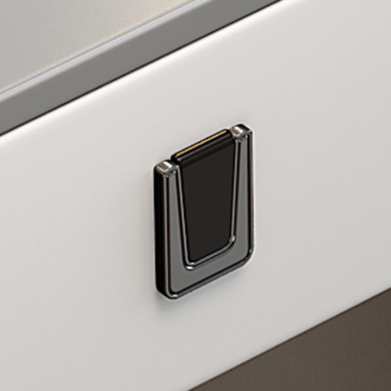 14.56" Wide Vanity Table with 5 Storage Drawer Makeup Table with Mirror