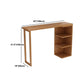 Industrial 1/2/3 Pieces Solid Wood Bar Table Set Fixed Counter Set for Home Use Clearhalo 'Bar Furniture' 'furn' 'furn_home_bar_bar_sets' 'Furniture' 'Home Bars & Bar Sets' 'home_bar_bar_sets' 'Kitchen & Dining Furniture' 1200x1200_68daefb9-928e-4d25-ab2e-e57410a66d01