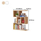 Solid Wood Bookshelf Contemporary Style Wall Mounted Bookcase for Office Home Clearhalo 'Bookcases' 'furn' 'furn_bookcases' 'Furniture' 'furniture_bookcases' 'Office Furniture' 1200x1200_68dd7a79-a788-4731-9be0-390697ff532a