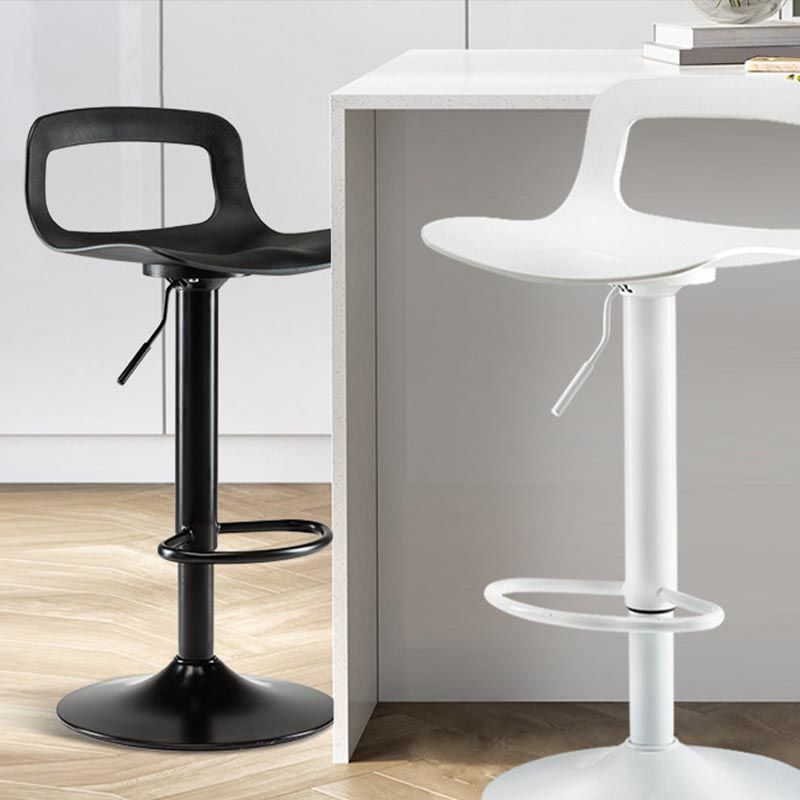 Modern Adjustable Height Bar-stool Metal Counter Bar Stool for Home Clearhalo 'Bar Furniture' 'Bar Stools' 'bar_stools' 'furn' 'furn_bar_stools' 'Furniture' 'Kitchen & Dining Furniture' 1200x1200_68df3aa7-e428-419b-8739-0636dfce31d9
