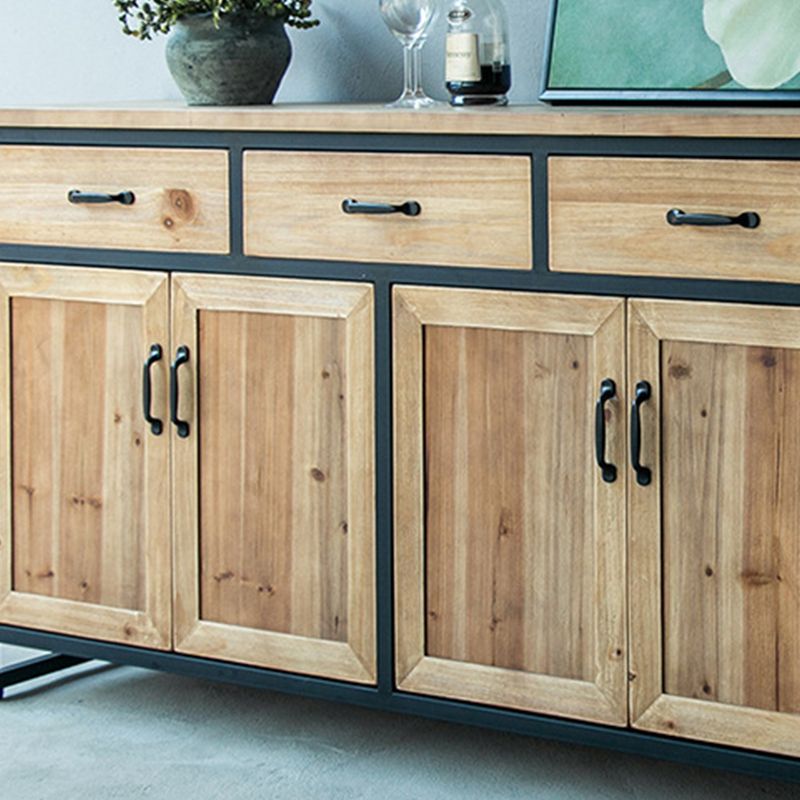 Sideboard a buffet per pranzo contemporaneo con armadi e cassetti