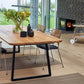 Rectangle Shape Industrial Dining Table Wood Color Fixed Table with Solid Wood Clearhalo ' dining_table' 'Dining Tables & Seating' 'Dining Tables' 'furn' 'furn_dining_table' 'Furniture' 'furniture_dining_table' 'Kitchen & Dining Furniture' 'kitchen&dining_furn' 'kitchen' 'kitchen_dining_table' 1200x1200_68e41c92-1a24-4b4a-9787-3bbc832b60a7