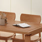 Solid Wood Dining Room Table Rectangle Dinner Room Kitchen Table