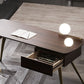Zeitgenössischer Holz Office Desk Oval Writing Desk mit Beinen für Büro