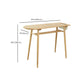 Solid Wood Pub Height Dining Table Contemporary Counter Height Table