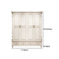 Traditional Wardrobe Armoire White Wooden Wardrobe Cabinet with Legs Clearhalo 'Armoires & Wardrobes' 'armoires_wardrobes' 'Bedroom Furniture' 'furn' 'furn_armoires_wardrobes' 'Furniture' 1200x1200_68f20534-72c0-41e2-ac3b-1cdb736ced4a