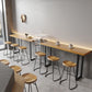 1/4/7 Pieces Modern Rectangular Pub Table Set Wooden Counter Table with High Stools Clearhalo 'Bar Furniture' 'furn' 'furn_home_bar_bar_sets' 'Furniture' 'Home Bars & Bar Sets' 'home_bar_bar_sets' 'Kitchen & Dining Furniture' 1200x1200_68f33189-f2cb-43c0-b82e-804cfe93a7f1