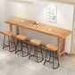 1/2/6/11 Pieces Pub Dining Set Contemporary Solid Wood Pub Table Set Clearhalo 'Bar Furniture' 'furn' 'furn_home_bar_bar_sets' 'Furniture' 'Home Bars & Bar Sets' 'home_bar_bar_sets' 'Kitchen & Dining Furniture' 1200x1200_68f7a227-6521-4d54-88c2-1efdd107b322